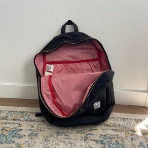 Black Herschel Backpack 🎒